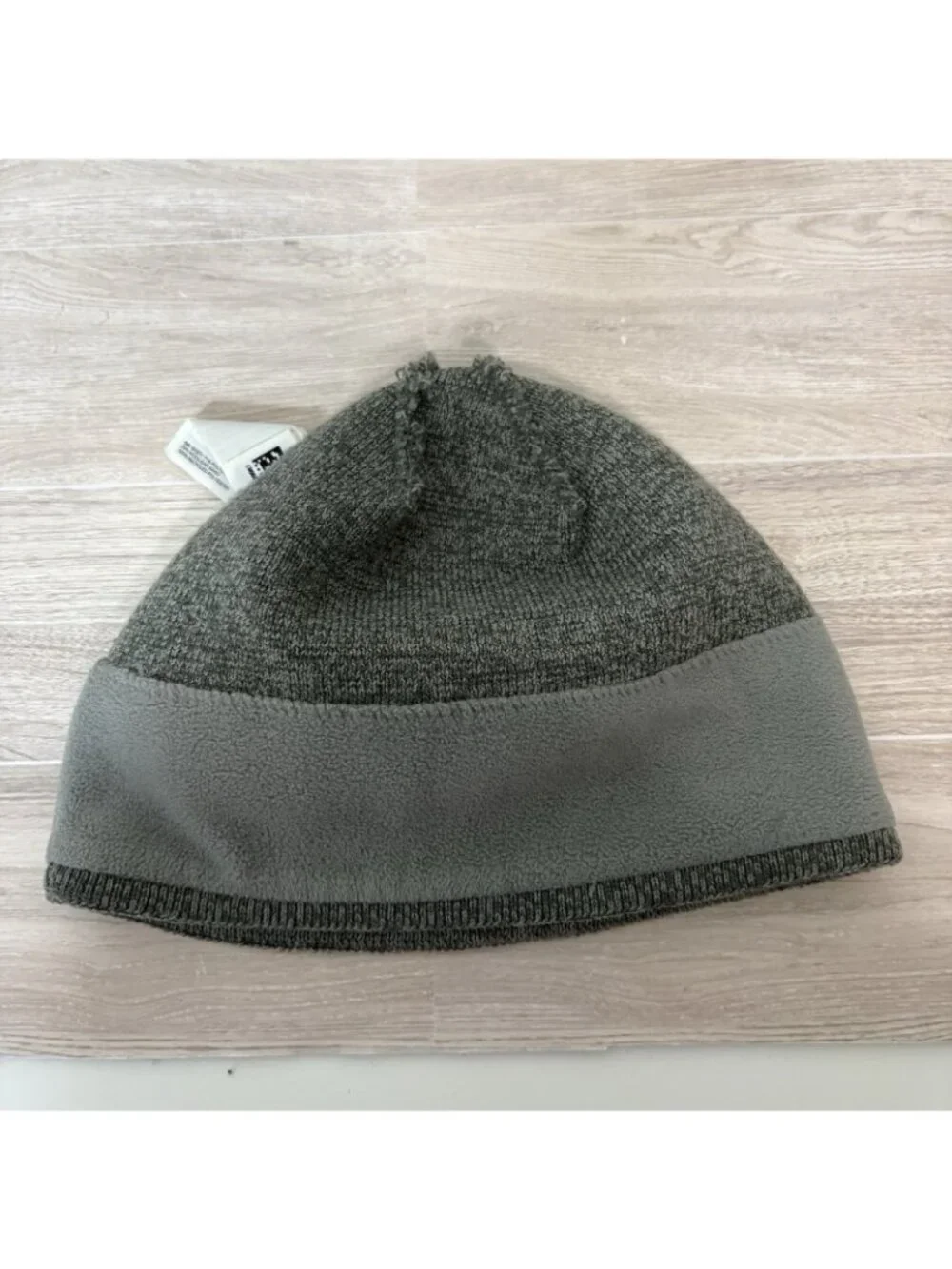 The North Face Beanie Unisex One Size Green Knit Polyester Wool Hat